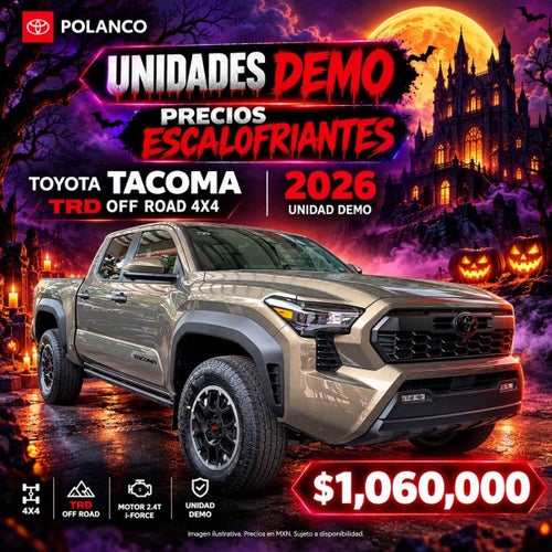 2026 Toyota Tacoma 4p TRD Off Road L4/2.4/T Aut 4x4