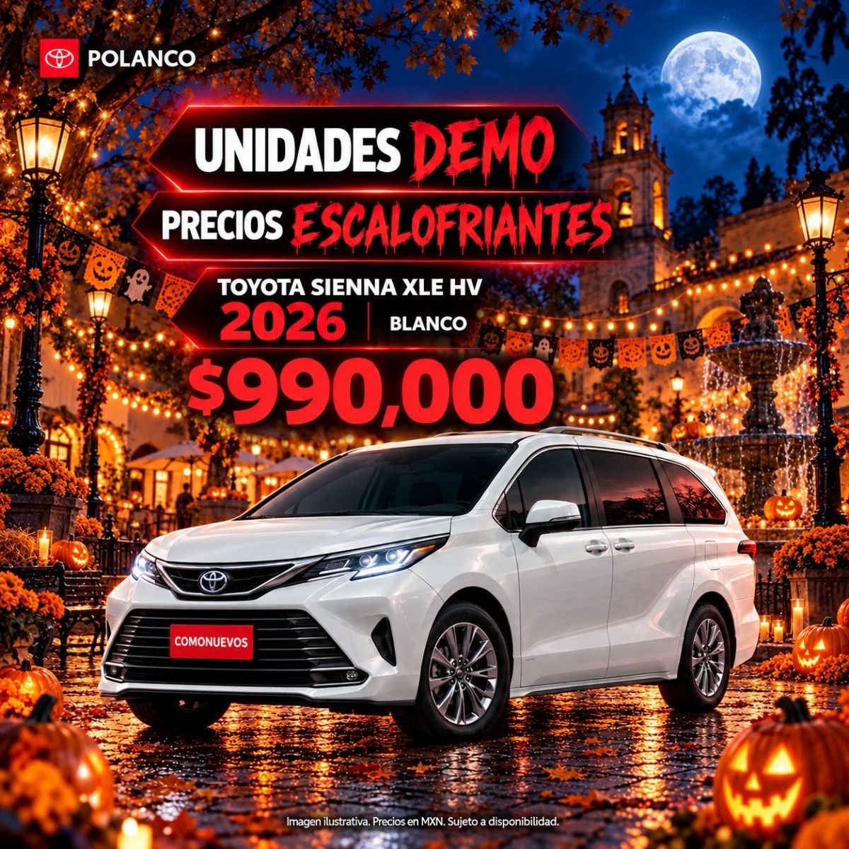 2026 Toyota Sienna 5p XLE HEV L4/2.5 Aut