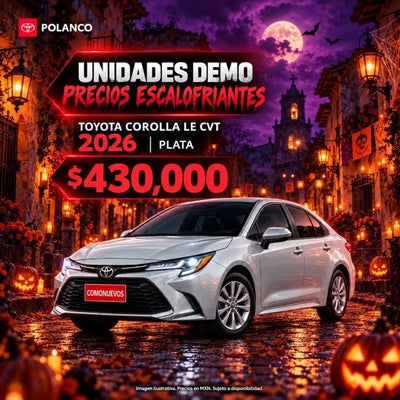 2026 Toyota Corolla 4p LE L4/2.0 Aut