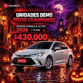 2026 Toyota Corolla 4p LE L4/2.0 Aut